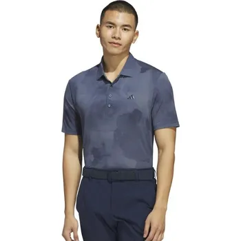 Adidas Tour Printed Mesh pánské polo, collegiate navy/preloved ink pánské, XXL