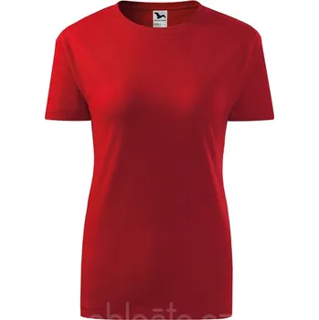 Dámské tričko MALFINI CLASSIC NEW, barva červená, velikost M