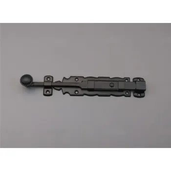 kovová černá dveřní zástrč 250 mm