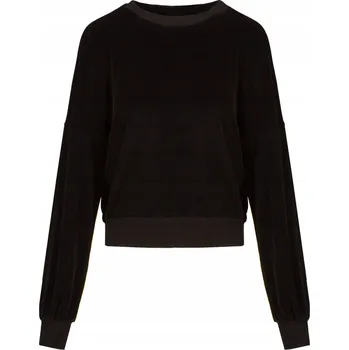 Dámská mikina Dámská sametová Mikina Deha DEHA MOVE BLACK - M