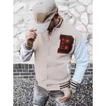 Béžová bomber mikina BX5440 Velikost: L