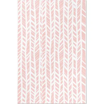 Koberec Vinylový Dekorativní Koberec Rozměr: 150x225 cm Indiánský vzor pastelové barvy boho