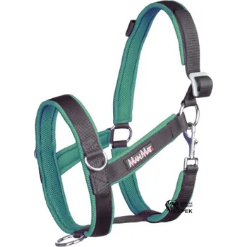 Ohlávka ManMat -STÁJOVÁ- - Černá - XL