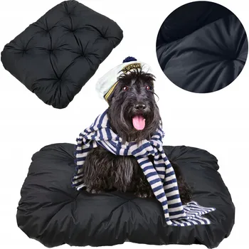 Pelíšek pro psa PELÍŠEK PELÍŠEK POLŠTÁŘ POTAH , 120X90 CM, ČERNÝ