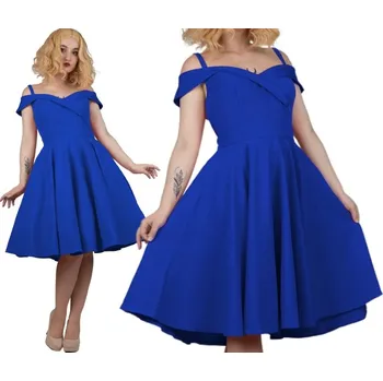 Dámské šaty Wonderlandia společenská šaty (šaty) Bella s rozšířenou sukní, velikost 38