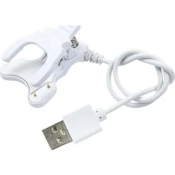 Chytré hodinky HELMER nabíjecí kabel k hodinkám Helmer LK 704/ vstup 5V/ 30cm/ bílý