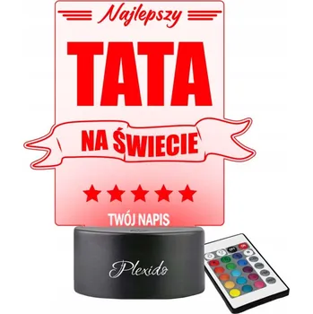 Lampička Plexido vícebarevná Noční lampa