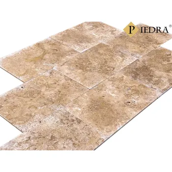 Dlažba Travertin Noce dlažba 61x40,6x3 cm