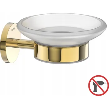 Mýdlenka MÝDLENKA SKLENĚNÁ MÝDLENKOVÁ MÍCHANKA SAMOLEPICÍ PVD ZLATÝ LESK/venilo