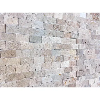 Obklad Kamenný obklad Travertin classic 3,75x7,5 cm