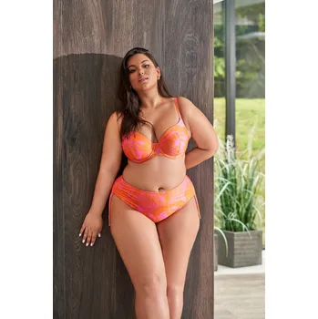 Dámské plavky Plavková podprsenka Ava SK 214 Tangerine Maxi s plnými košíčky mandarinka 85J