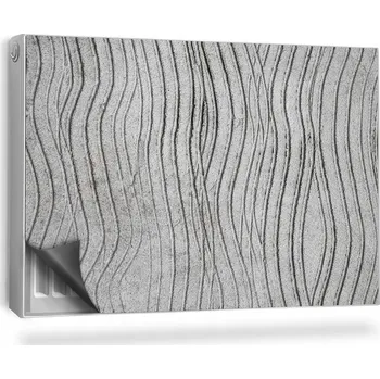 Obraz Magnetická podložka na radiátor, kryt 90 x 60 cm šedá