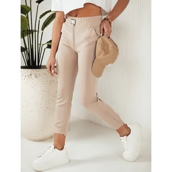 Béžové tepláky DAVE UY1813 Velikost: XL/2XL