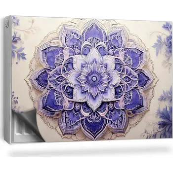 Obraz Magnetická podložka na radiátor, kryt 90 x 60 cm fialová