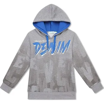 Chlapecká mikina CHLAPECKÉ MIKINY FM0365 VELIKOSTI 128-158 Velikost: 140/146, Barva: Šedá