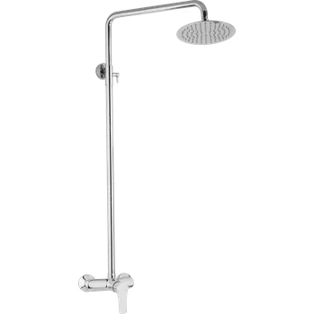 Vodovodní baterie JB Sanitary Sprchová sestava s baterií MIRAM s horním vývodem, průměr 20cm SM 61 000 00 3