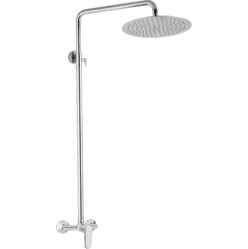 Vodovodní baterie JB Sanitary Sprchová sestava s baterií FINERY s horním vývodem, průměr 30cm SF 61 000 00 4