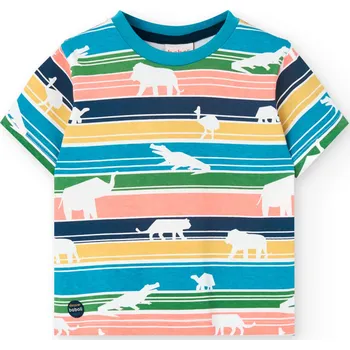 Chlapecké tričko Tričko s krátkým rukávem ,zvířata Safari, kluk, Boboli Velikosti: 128