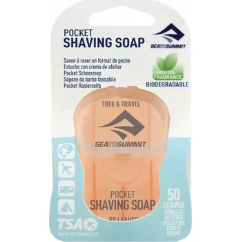 Holicí strojek Sea to Summit holící krém Pocket Shaving Soap 50 leaf