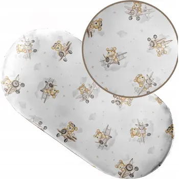 Prostěradlo PROSTĚRADLO DO KORBIČKY KOČÁRKU KOLÉBKY BAVLNA