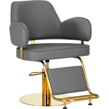 Kadeřnické křeslo Kadeřnické křeslo Gabbiano Linz NQ Barva: Šedá