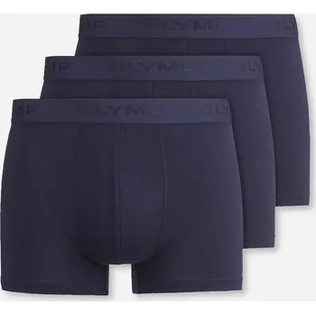 Boxerky Olymp pánské boxerky 3 kusy 997301 18 Modrá L