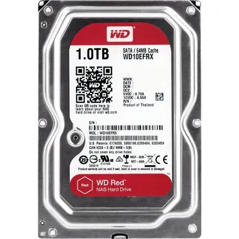 Interní pevný disk Disk WD Red NASware 3.0 WD10EFRX 1TB SATA III 3,5"