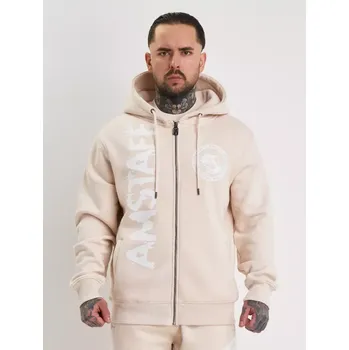 Pánská mikina Amstaff Pánská Mikina Valtor Zip Creamwood