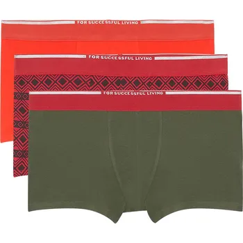 Pánská móda Pánské boxerky 3Pack 00ST3V-0QFAE-E6485 - Diesel XL