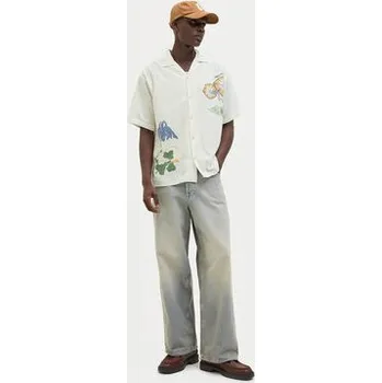 Pánská košile Jack & Jones Košile Luke 12271108 Bílá Relaxed Fit M