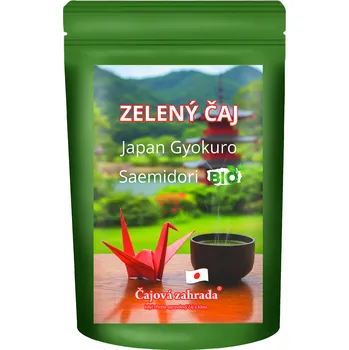 Čaj Čajová zahrada Japan Gyokuro Saemidori BIO - zelený čaj Varianta: zelený čaj 1000g