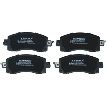 Brzdový systém Sada brzdových destiček, kotoučová brzda KAMOKA JQ101053