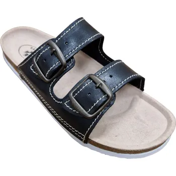 Pánské pantofle Pánské korkové pantofle Santé D/22N/60/BP černé Velikost: 47