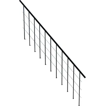 Schodiště Schodišťové zábradlí Minka Comfort Top/Comfort Top 1/4 lomené Kovové zábradlí Minka Comfort Top/Comfort Top 1/4 lomené