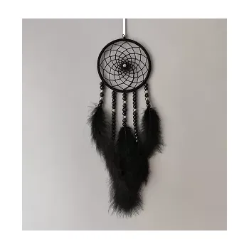Lapač snů Lapač snů černý č.1 - 10 x 35 cm