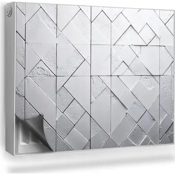 Obraz Magnetická podložka na radiátor, kryt 80 x 60 cm šedá