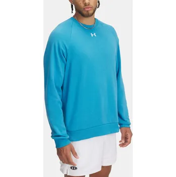 Pánská mikina Pánská mikina Under Armour UA Rival Fleece Crew 1379755-452 Modrá MD