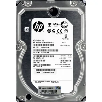 Interní pevný disk HP 719770-004 4TB 7.2K 128MB SAS-2 3.5" ST4000NM0023