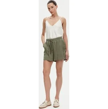 Dámské kraťasy Gaudi Šortky z materiálu 511BD25009 Zelená Relaxed Fit 46