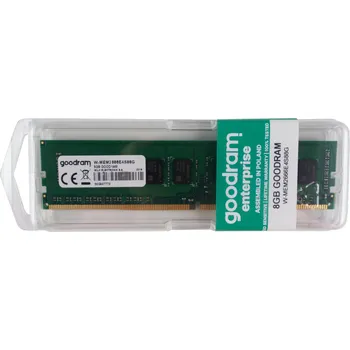 Operační paměť Paměť RAM 1x 8GB GoodRAM ECC UNBUFFERED DDR4 1Rx8 2666MHz PC4-21300 UDIMM | W-MEM2666E4S88G