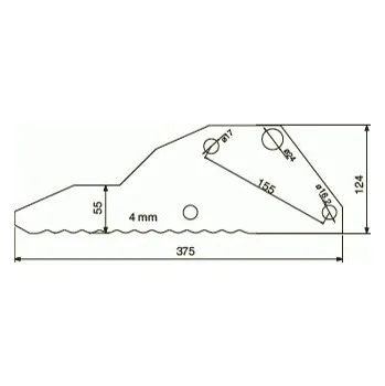 Pracovní nůž Nůž řezání EW 28