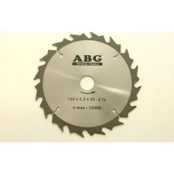 Pilový kotouč ABG N60253 Kotouč pilový 150x2,2x20-16z sšsv