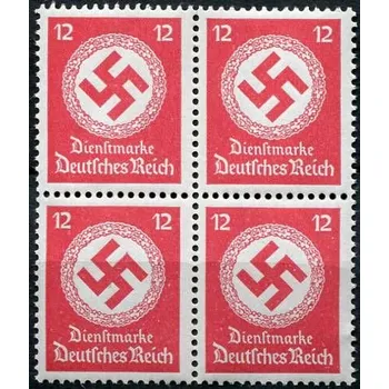 Poštovní známka (1944) MiNr. D 172 **, 4-bl - Deutsches Reich - Služební známka
