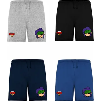 Chlapecké kraťasy Bavlněné kraťasy Kenji Brawl Stars Barva: černá, Velikost: 110/116 - 5/6let