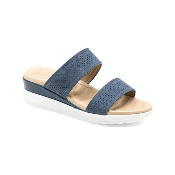 Dámská obuv Nazouváky Clara Barson WYL05010-12 Tmavomodrá 41