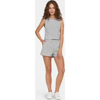 ONLY Sportovní kraťasy Sweat 15245800 Šedá Regular Fit M