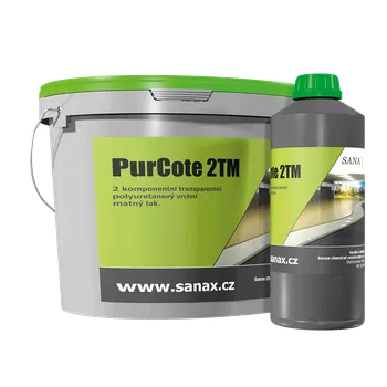 Samonivelační stěrka 2K transparentní polyuretanový matný lak | PurCote 2TM - 5kg