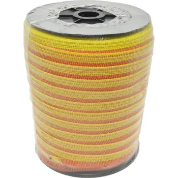 Ohradník TopLine Plus 33214 Páska pro elektrické ohradníky 20 mm/200 m žluto-oranžová