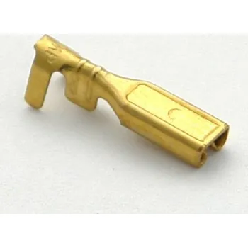 Elektrický konektor Konektor dutinka mosaz 2,8 x 6,3 mm