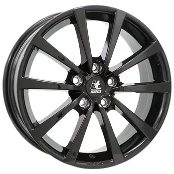 Alu kolo Alu kola IT WHEELS 2 ALICE, 17x7 5x112 ET48, černá lesklá